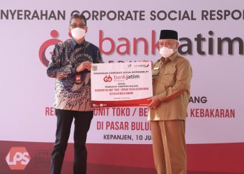 Bank Jatim Renovasi Pasar Bululawang